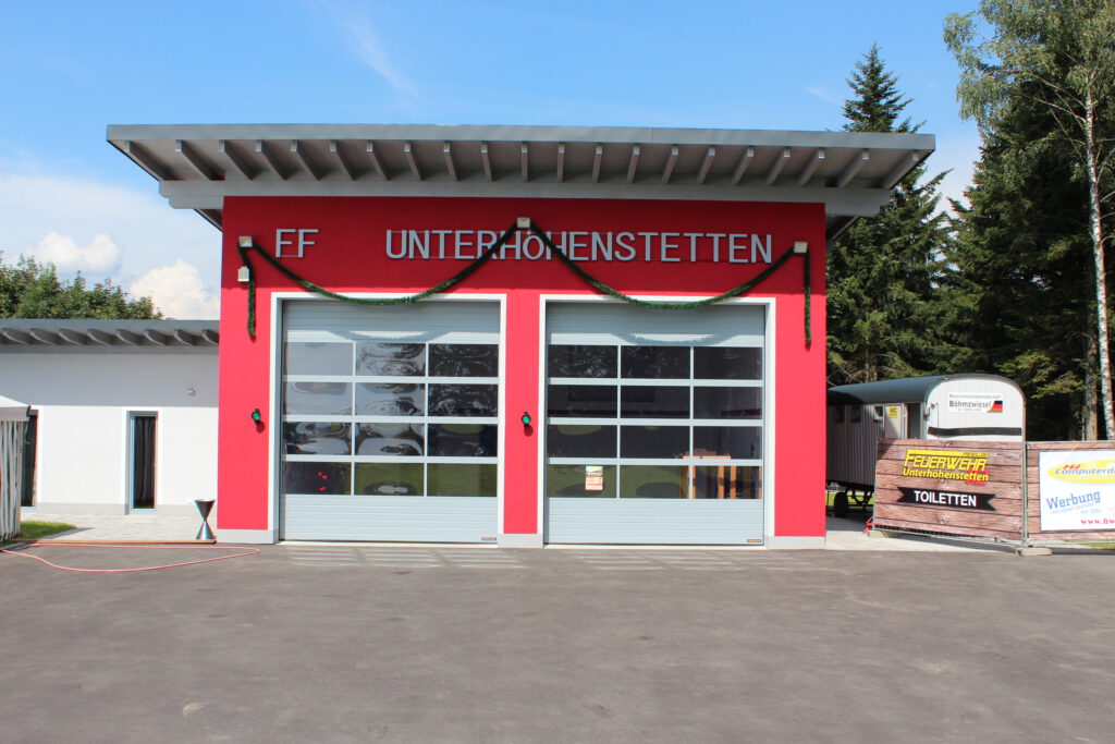 Einweihung des Feuerwehrhauses