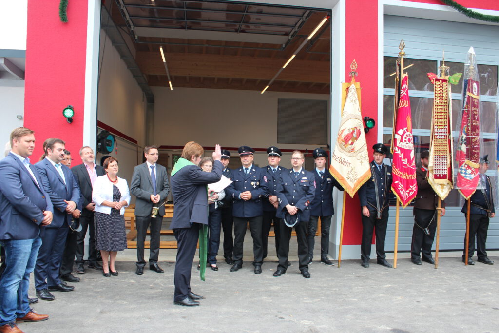 Einweihung des Feuerwehrhauses