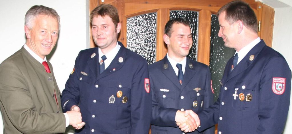 Josef Höppler, Johann Stadler, Reiner Gadringer, Josef Schätzl