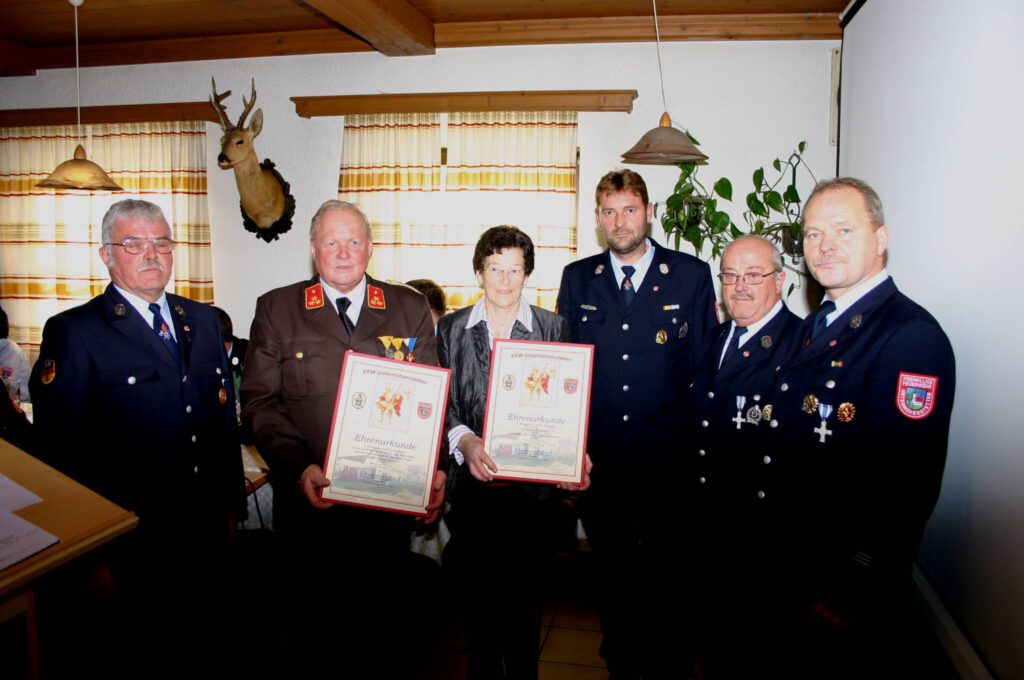Josef Ebertsberger, Josef Gruber, Rosa Biebl, Johann Stadler, Gerhard Peschl, Ludwig Fruth